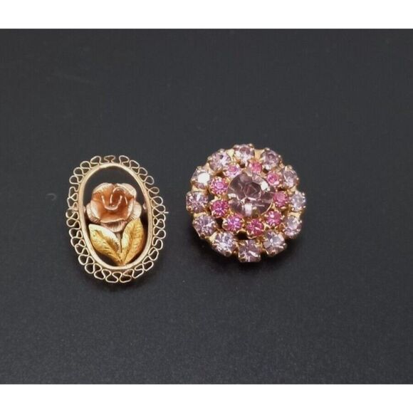 Vintage Weiss and Krementz Mini Brooches - Picture 1 of 8